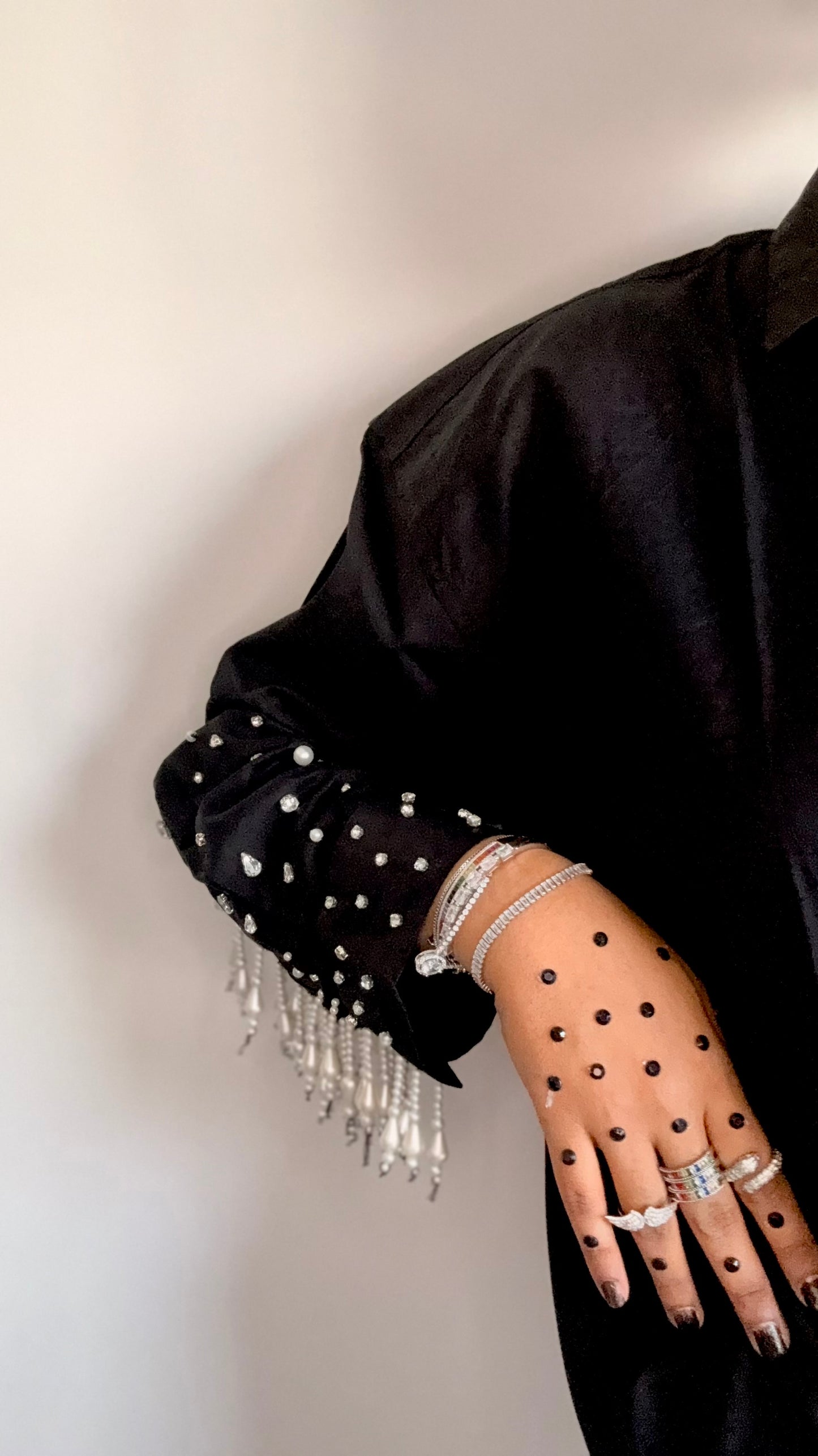 Wild Pearl cuffs Shirt