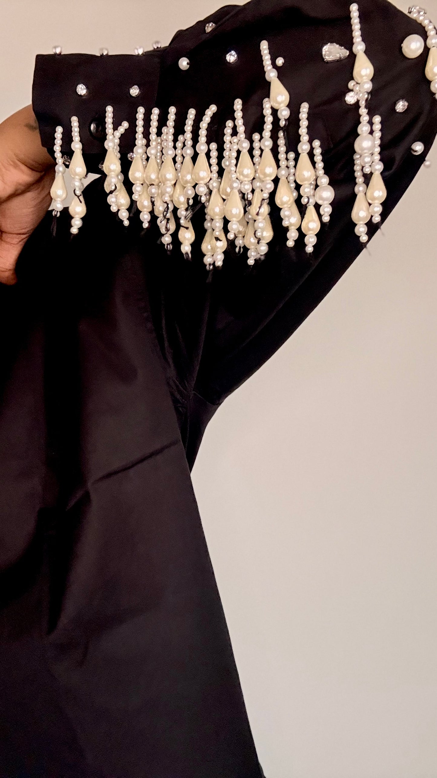 Wild Pearl cuffs Shirt